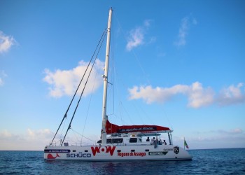 Un giro del mondo in barca a vela sul catamarano Spirito di Stella