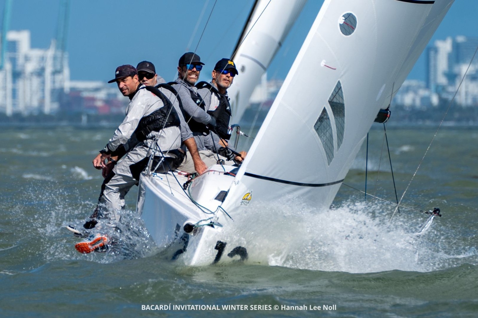 J/70: 'Very Odd' asserts control of the Biscayne Bay race track