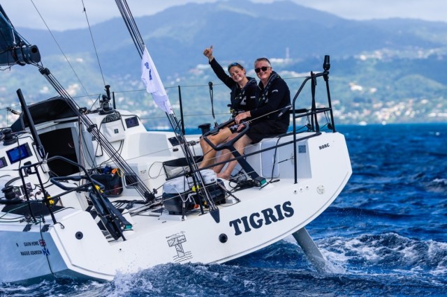 Gavin Howe & Maggie Adamson win IRC Two-Handed in Grenada on Sun Fast 3600 Tigris (GBR) © Arthur Daniel