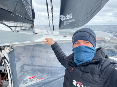 Caudrelier at Point Nemo, Armel 'making checks', Coville in Hobart