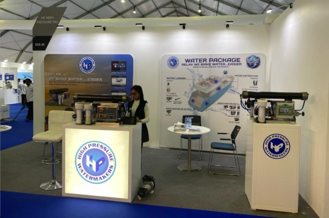 HP Watermakers at the 30th Dubai International Boat Show 2024