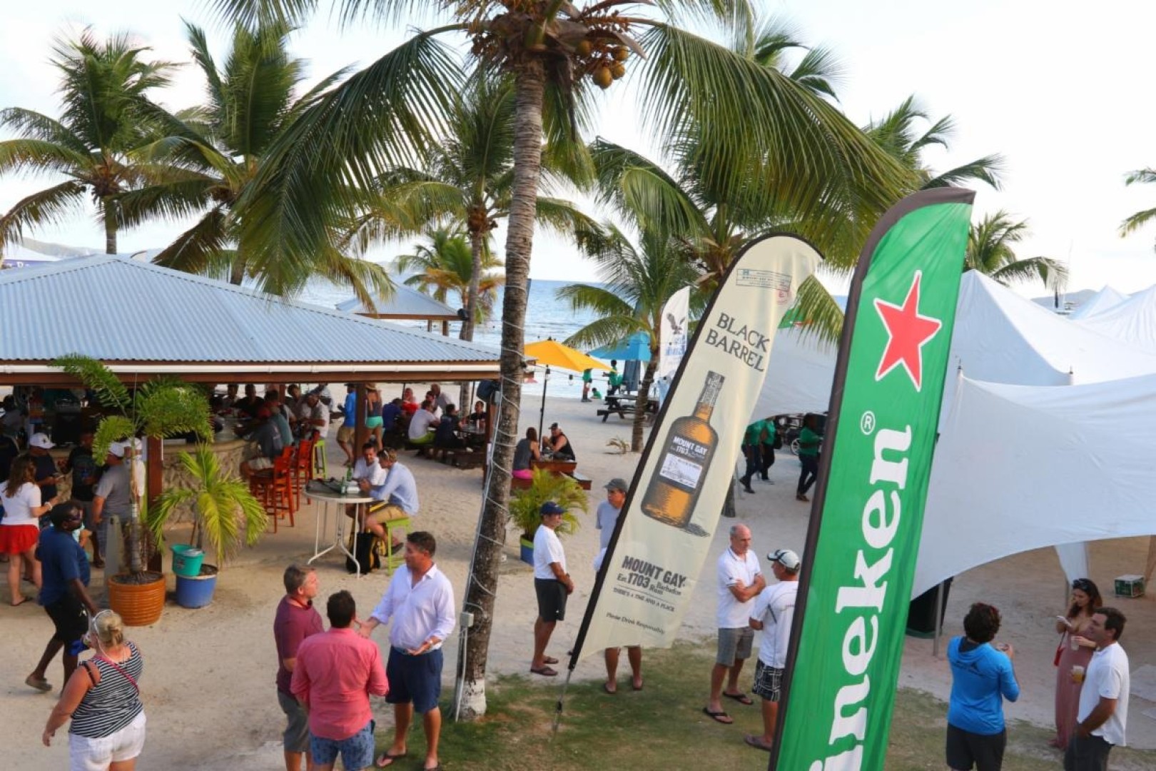 Heineken and LaMarca are on board for this year’s BVI Spring Regatta and Sailing Festival © BVISR