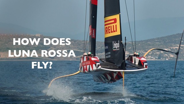 Luna Rossa: flying like an airplane, or almost