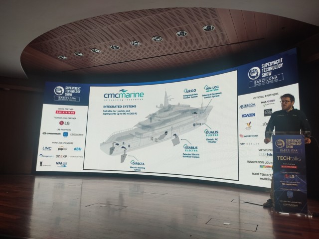 CMC Marine al Superyacht Technology Show di Barcellona come VIP Speaker