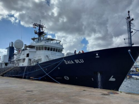 Gaia Blu in viaggio per esplorare le profondità di Tirreno, Ionio e Adriatico