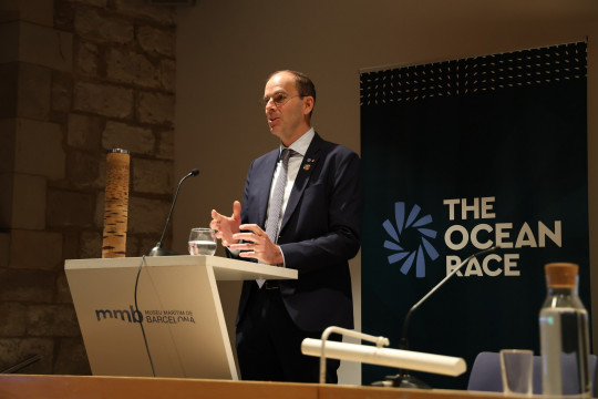 The Ocean Race and IOC-UNESCO co-organised a satellite event called ‘Sailing into the Future for the Ocean Decade’ ahead of the UN Ocean Decade Conference in Barcelona. April 9 2024.
© Austin Wong / The Ocean Race