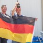 Zum zweiten Mal Weltmeister im FD:  Kai Schäfers (l.) und Kay-Uwe Lüdtke Foto: Saint Petersburg Yacht Club