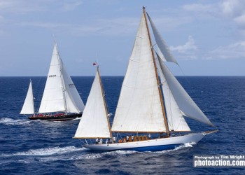 Antigua Classic Yacht Regatta: another perfect sailing day