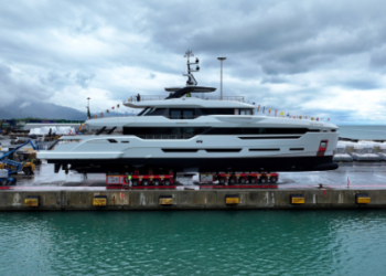Baglietto launches Barbara Anne, the sixth motor yacht in the DOM133 line