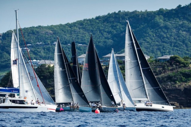 The Peters & May Round Antigua Race was blessed with gorgeous conditions in Antigua © Paul Wyeth/pwpictures.com