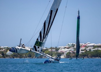 SailGP vor Bermuda