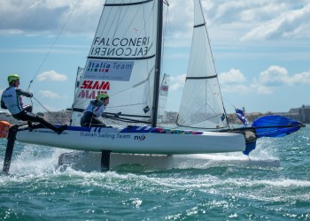 La Grande Motte: Olympic Trials Tussles continue at Nacra 17 Worlds