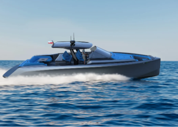 First electric Sialia 45 Sport yacht now under construction