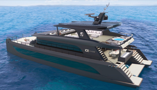 VisionF Yachts’ new 30.7m supercat combines speed and comfort