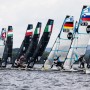Bei den 49erFX-Junior-Europameisterschaften gingen zwei Titel an die deutschen Nachwuchsteams. Foto: Sailing Club Cerna