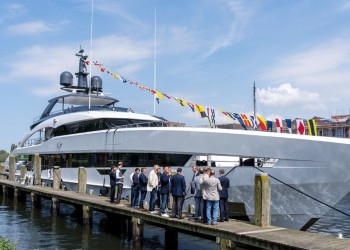 A Timeless Tradition, yet a Modern Marvel: Heesen Yachts Christens and delivers ALP