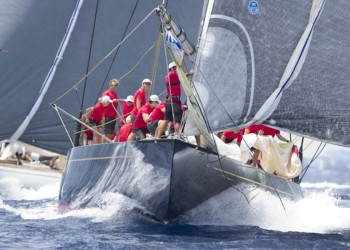 J-KZ1 Rainbow ready to return as J Class prepare for The Superyacht Cup Palma