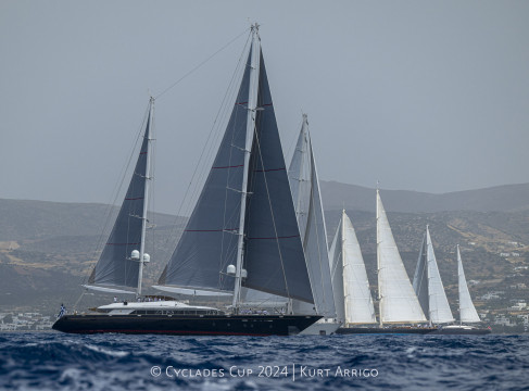 TISG with Perini Navi protagonist of the first edition of the Cyclades Cup in Antiparos