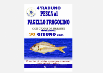 La LNI di Varazze organizza il IV raduno di pesca al Pagello Fragolino