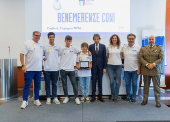 Il CONI Sardegna onora i giovani atleti del team NOX Oceani