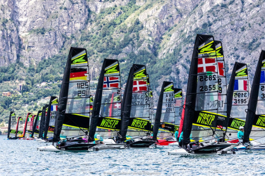 Record number of Moth and Waszp at Foiling Week 2024