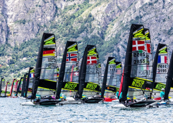 Record number of Moth and Waszp at Foiling Week 2024