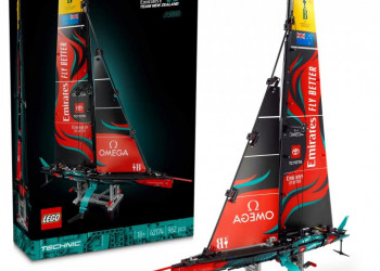 LegoTechnic release the model of ETNZ AC75 Yacht