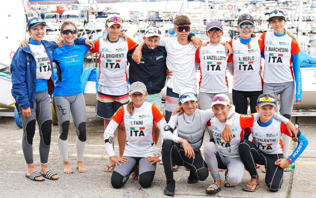 Giornata Conclusiva del Campionato Europeo Optimist a Marina di Carrara