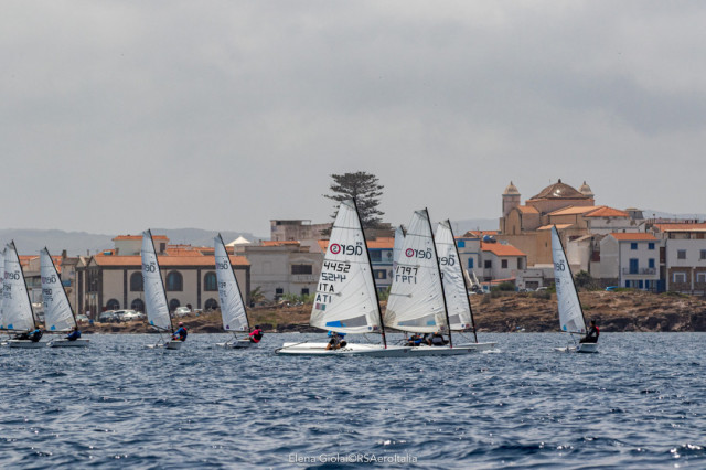 Ramazzotti e Vincis vincono la 4^ regata Nazionale RS Aero alla Calasetta Sail Week