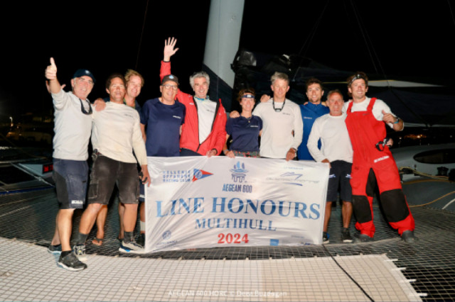 One crew lost in Aegean 600, Zoulou sets new record