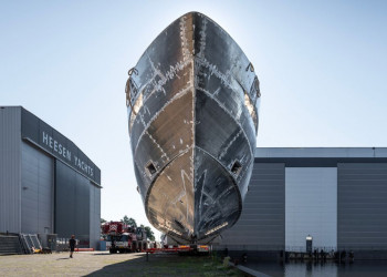 Heesen announces hull and superstructure joining for Project Sophia