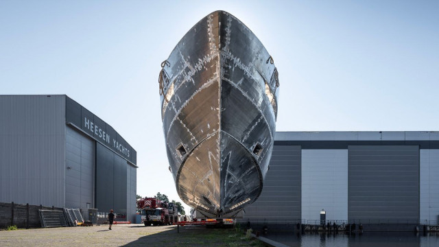 Heesen announces hull and superstructure joining for Project Sophia