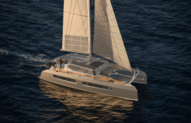 iYacht unveils Hu’chu: a 55 ft performance catamaran, designed for circularity