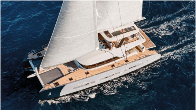 Ponant has chosen a Lagoon Catamaran, the Spirit of Ponant