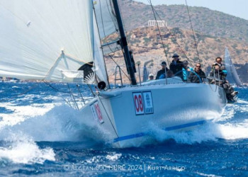 Overall corrected time winners emerge at the AEGEAN 600