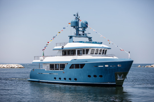 Cantiere delle Marche: varato il Darwin 86 Alexa