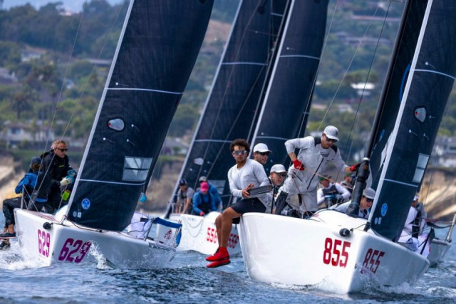 Two very challenging, super tricky, and shifty races were completed at the 2024 Melges 24 U.S. National Championship, setting the stage for the fleet on Sunday, the third and final day of competition.
Photo by : @Sharon Green / Ultimate Sailing