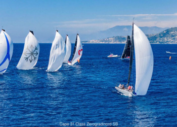 Tre giorni, sette prove e il mare di Sanremo dipinto dalle vele dei CAPE 31