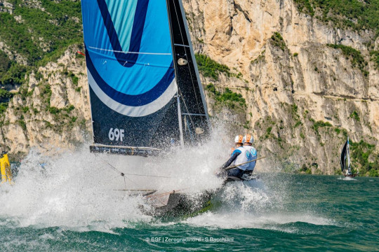 The EUROSAF 69F Youth European Championship ready to go in Acquafresca