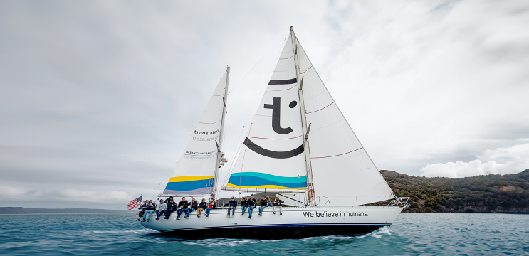 Una nuova sfida per Translated 9: salpa per la Pacific Cup