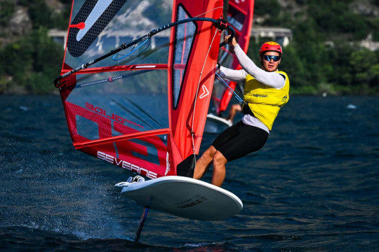 NextGen: Pilloni knows windsurfing pressure is privilege