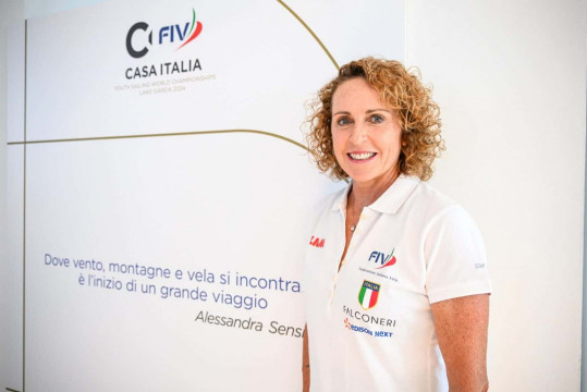 Sensini insists sailing talent can realize full potential on Lake Garda