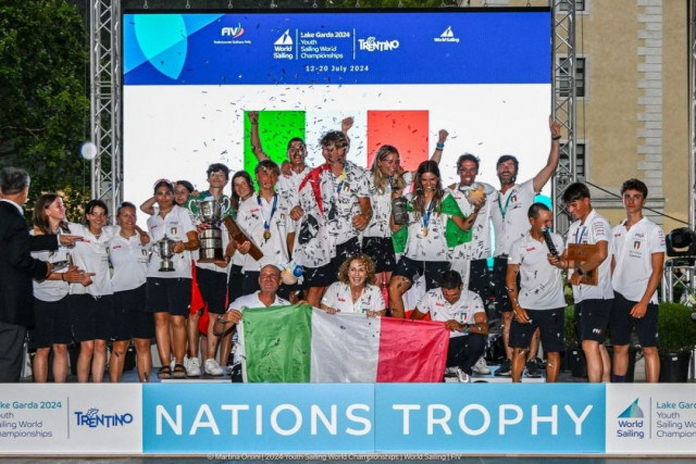 Youth Sailing World Championships: il gran finale si tinge di azzurro