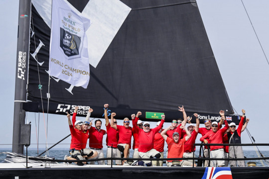 Rolex TP52 World Championship, Gladiator è per la prima volta campione del mondo