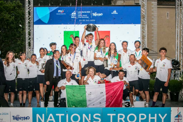 Italy retain Nations Trophy in style as Youth Sailing World Championships come to a close