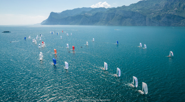 J/70 Cup 2024, in quaranta a Malcesine per la terza tappa