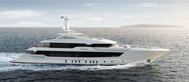 Heesen Reveals Project Agnetha: a 55m Steel Class Blue Water Motor Yacht