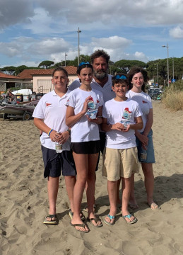 La squadra di Talamone al Campionato del Mondo O’pen Skiff