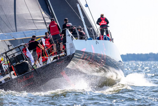 Tschüss 2 (USA)- Line Honours in the 2024 Roschier Baltic Sea Race Christian Zugel’s Volvo 70 Tschüss 2 (USA) ©Tschüss 2/Campbell Field © Pepe Korteniemi /pepe@photex.fi