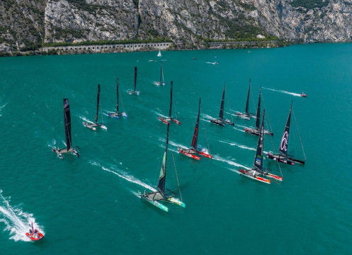 Lake Garda is on the bucket list of all sailors for a reason Photo: m32world/Felipe Juncadella